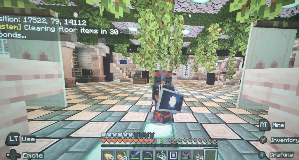 Community build — cherry blossom interior
