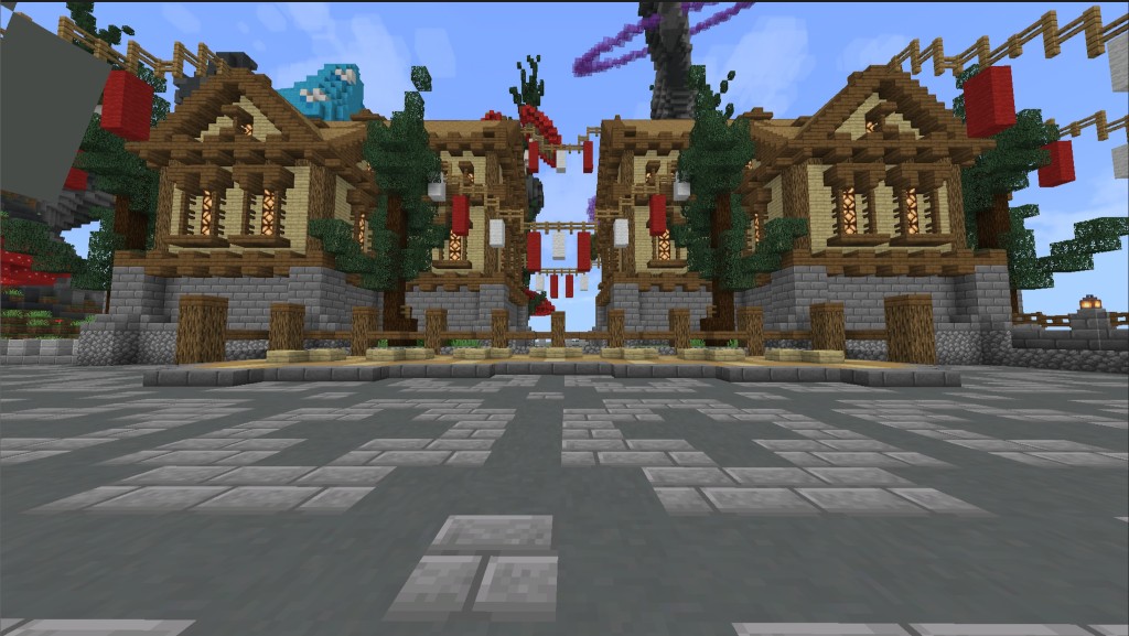 Spawn hub entrance